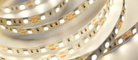 Différents types de ruban LED